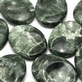 Seraphinite Thumb Stone ~40mm
