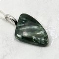 Seraphinite Gemstone Pendant ~23mm