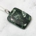 Serephinite Gemstone Pendant ~31mm