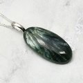 Serephinite Gemstone Pendant ~31mm