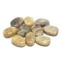 Shaded Moonstone Drilled Tumble Stone