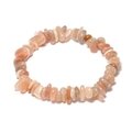 Shaded Moonstone Gemstone Chip Bracelet