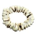 Shell Nugget Bracelet - Large Crescents