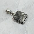 Shungite 925 Silver Pendant ~15mm