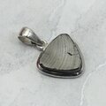 Shungite 925 Silver Pendant ~16mm