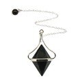 Shungite Double Ended Pendulum