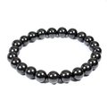 Shungite Round Bead Bracelet