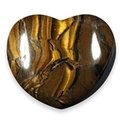 Tiger Jasper Crystal Heart ~45mm