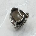 Smoky Quartz 925 Sterling Silver Ring~8.5 US / Q 3/5 UK