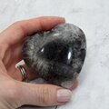 Smoky Quartz Crystal Heart ~65mm