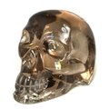 SUPERB Smoky Quartz Crystal Skull ~12 x 9cm