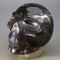 Smoky Quartz Crystal Skull ~65 x 52mm