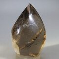 Smoky Quartz Polished Flame  ~68mm