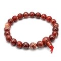 Snakeskin Jasper Power Bead Bracelet