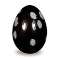 Snowflake Obsidian Crystal Egg ~48mm