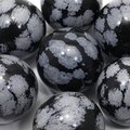 Snowflake Obsidian Medium Crystal Sphere ~45mm