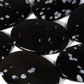 Snowflake Obsidian Palm Stone ~70x50mm