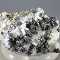 Sphalerite with Pyrite and Quartz Healing Crystal ~40mm