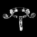 Standard Egg and Sphere Stand - Clear