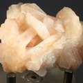 Stilbite with Apophyllite Cluster   ~55mm