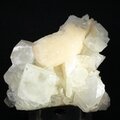 Stilbite with Apophyllite Cluster   ~85mm