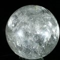 STUNNING Lemurian Quartz Crystal Sphere ~81mm