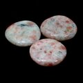 Sunstone Flat Tumble Stone ~40-43mm