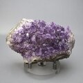SUPERIOR Super Grade Amethyst Cluster (Uruguayan) ~88x58mm