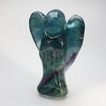 Superior Extra Large Rainbow Fluorite Angel ~8.9cm