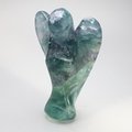 Superior Extra Large Rainbow Fluorite Angel ~97mm