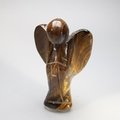 Superior Extra Large Tiger Eye Angel ~85mm