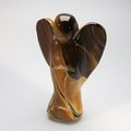 Superior Extra Large Tiger Eye Angel ~90mm