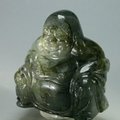 Superior Labradorite Sitting Buddha Statue ~52mm