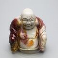 Superior Mookaite Carved Sitting Buddha Statue ~51mm