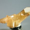 Tangerine Aura Quartz Healing Crystal ~69mm