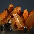Tangerine Quartz Cluster ~62mm