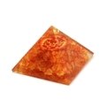 Tangerine Quartz Orgonite ~50mm