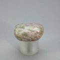 Thulite in Feldspar Tumblestone ~28mm