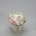 Thulite in Feldspar Tumblestone ~28mm