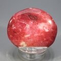 Thulite Polished Flat Stone ~44mm