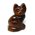 Tiger Eye Crystal Cat