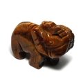 Tiger Eye Crystal Elephant