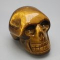 Tiger Eye Crystal Skull ~5.3 x 3.5cm