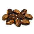 Tiger Eye Drilled Tumble Stone