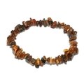 Tiger Eye Gemstone Chip Bracelet