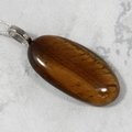 Tiger Eye Gemstone Pendant ~32mm