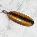 Tiger Eye Gemstone Pendant ~50mm