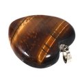 Tiger Eye Heart Pendant