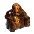 Tiger Eye Sitting Buddha Statue