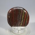 Tiger Iron Polished Flat Tumblestone ~40mm